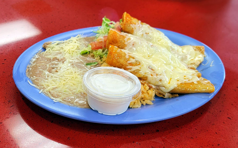 Enchiladas de Queso