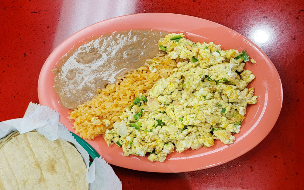 Huevos a la Mexicana